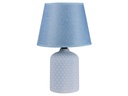 LAMPARA MESA 12" CERA/TELA CEL DECORE 604-05409
