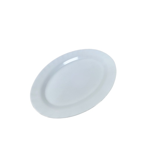 [15014712] AZAFATE MELA 20x14.5 CM OVAL BL MARGARITA 064-BLANCO