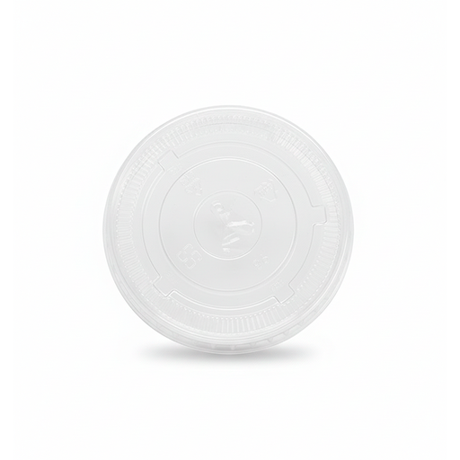 [15014723] TAPA PLANA DESE 10 CM C/AGUJ TRANS PET PAQ 50 PZ PROEM 98