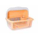 ESCURRIDOR PLATOS PLAS C/T TRANS 56X43 CM DURAZNO MEGA 1212-TD00
