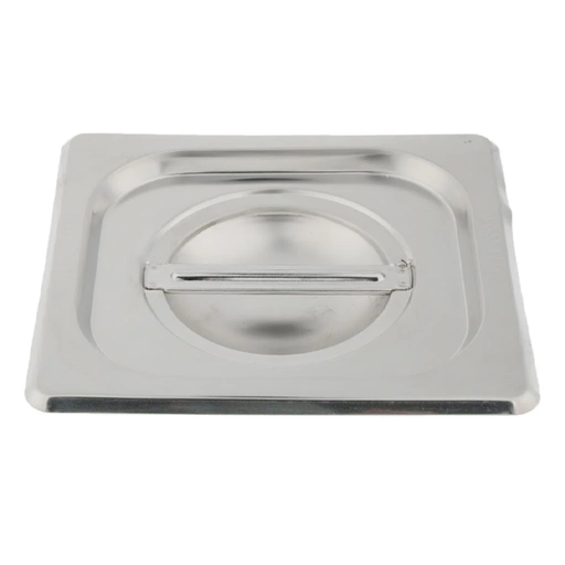[15015199] TAPA ACER INOX P/BANDEJA VAPORERA 1/6 SEXTO 0.012MM 17.6X16.2 CM HKK GPCT5484