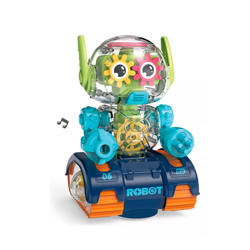 [15015315] ROBOT ACRI C/LUZ MULTICOLOR CAJA GIGI GX-662B