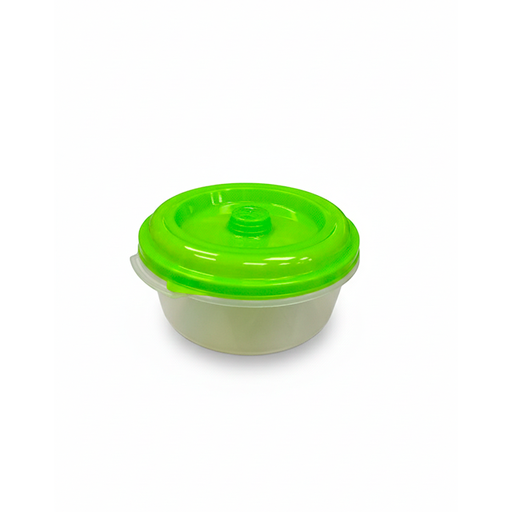 [15015407] DEPOSITO PLAS TUPPER TRANS 14 CM RED C/T COLOR PLASTIKITO IN204