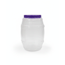 TARRO BARRIL PLAS 2 LT TRANS C/T COL PLASTIKITO SP001