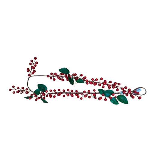 [15015773] GUIRNALDA NAV CEREZO 132 CM C/HOJAS X28374
