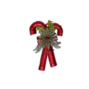 ADORNO BASTON DOBLE C/FLOR BOLSA X21512