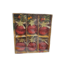 SET 6 BOLITAS NAV C/ADORNO CAJA X28157