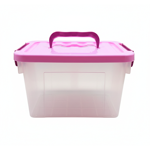 [15015926] CAJA PLAS ALMACENAMIENTO 20 LT ROSA MEGA 6203-X00