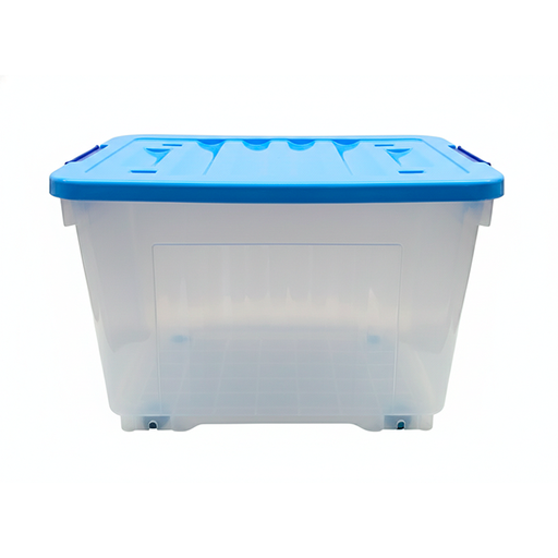 [15015939] CAJA PLAS ALMACENAMIENTO 33 LT C/RUEDAS CEL TURQ MEGA 32757