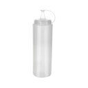 BOTELLA P/SALSA 400 ML TRANS 723-AP9028