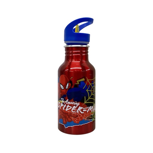[15016149] BOTELLA 545 ML DECO HOMBRE ARAÑA RJ/AZ 744-83525