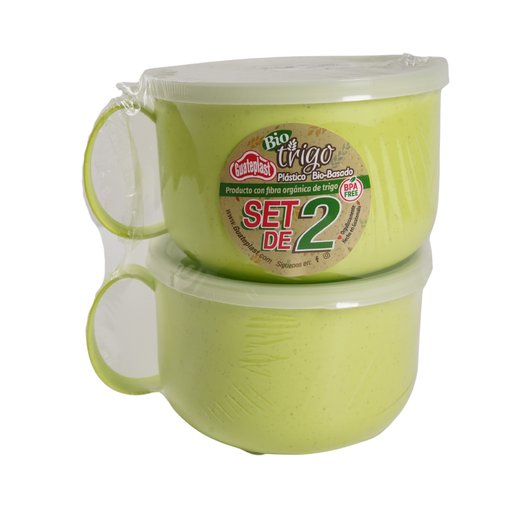 [15016380] SET TAZA SOPERA C/TAPA 20 ONZ /OLIVA/GUATE