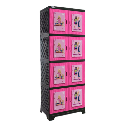 [15016420] GAVETERO PLAS TERESITA ONDAS 4 NIV DECO NIÑA ROSA SANCHIA