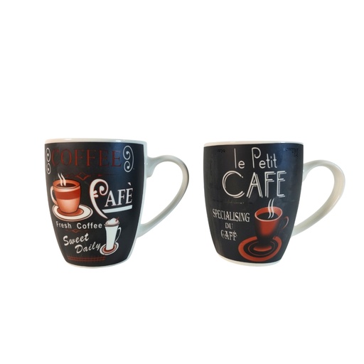 [15016461] TAZA CERA 360 ML  CAFE NEG XD-6814-09-7800