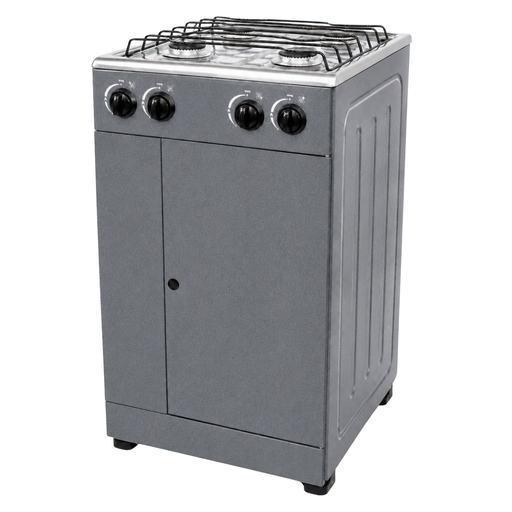 [15016821] COCINA GAS 4 QUEM C/PUERTA IMAN GRIS IML C-4GG-IP