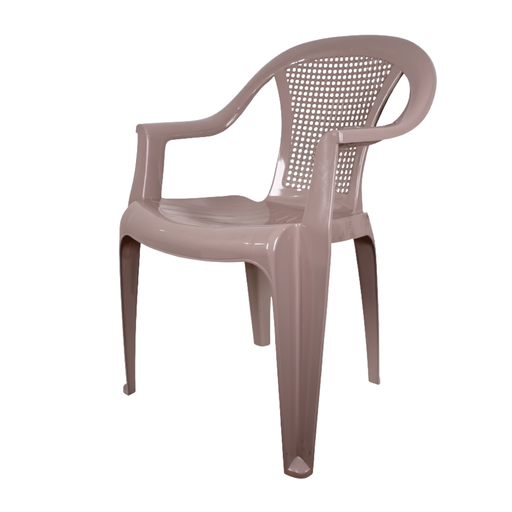 [15016913] SILLA PLAS C/B TURIN REPRO BEIGE MEGA