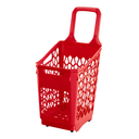CESTA PLAS TRANSPORTADORA MOVIL 65 LT RJ C/ROD RIMAX 13692-XP