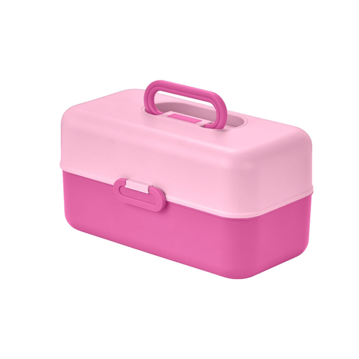 [15017044] CAJA ORGANIZADORA PLAS VANITY STAR ROSA RIMAX 14663-XP