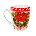 TAZA CERA CONICA 12 OZ DECO NAVIDAD CAJA 11057/58/59/60-48025