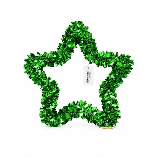 [15017971] ADORNO NAVIDEÑO ESTRELLA C/BRICHO 31 CM COL SURT MY3339