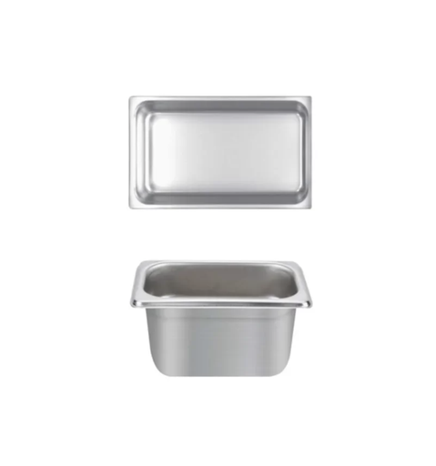 [1006049] BANDEJA INOX 4" QUARTER SIZE DEEP THUNDER STPA8144