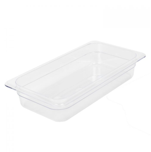 [15010204] BANDEJA POLICARBONATO 1/3X2 1/2” TRANS THUNDER GROUP PLPA8132