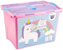 BAUL PLAS MOVIL LOCK #70 DECO NIÑA 50.7 LT REYPLAST CJX065700