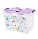BAUL PLAS MOVIL LOCK #45 DECO NIÑA 30.8 LT REYPLAST CJX064500