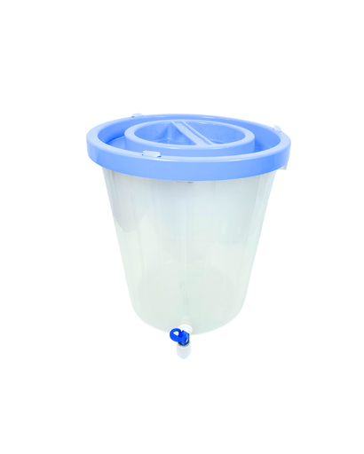 [18916] BOTE PLAS 20 LT DISPENSADOR CHORRO INDUPLASTIC 52000