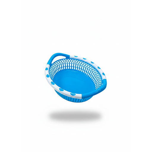 [16646] CANASTA PLAS OVAL CAL NOWA 32X25 CM PLASTIKITO IN224