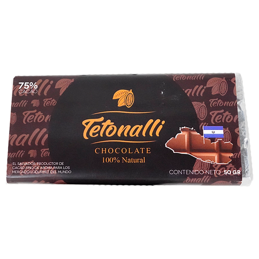 [1006322] CHOCOLATE BARRA 75% PURO 50 GR TETONBEBE / CUIDADO E HIGIENEI