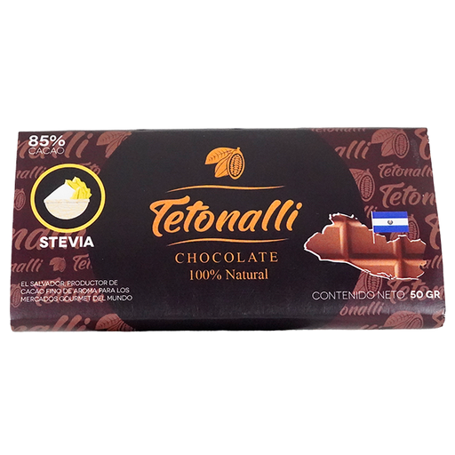 [36330] CHOCOLATE BARRA 85% STEVIA 