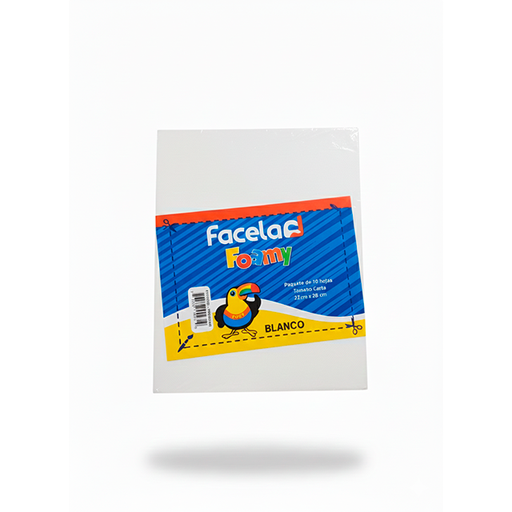 [20001292] FOAMY TAMAÑO CARTA SURTIDO FACELA