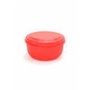 ENVASE PLAS 6" RED FLUORESCENTE C/T CAMPING BOWL ZPLAS