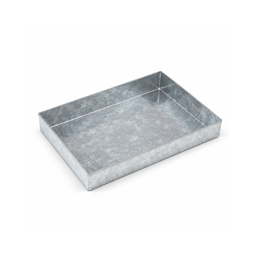 [1007062] LATA GALV 1/2 QUESADILLA ARTESANAL 19X13X2.1/2 CM