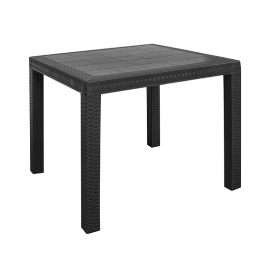 [15008875] MESA PLAS CUA 89X89 CM CAFE ETERNA RATAN SANCHIA 30811