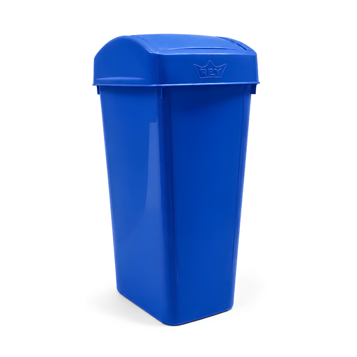 [15010574] PAPELERA PLAS 27.8 LT RECT #30 C/T REYPLAST PPX026000