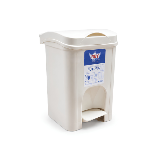 [15010398] PAPELERA PLAS 8 LT AUTOMATICA FUTURA REYPLAST PPX038000