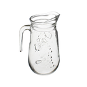 JARRA/PICHEL VID 1460 ML DECO UVA KIG 752-WP1500/31033