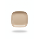 PLATO MELA 8" CUAD BEIGE MARGARITA 021B