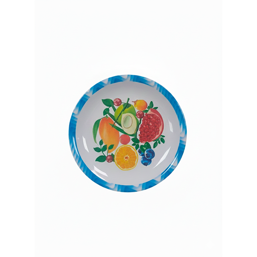 [9377] PLATO MELA DECO FLORES 5095AD