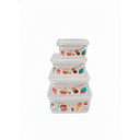 SET 4 HERMETICOS CUAD T/CLIP DECO AM2722