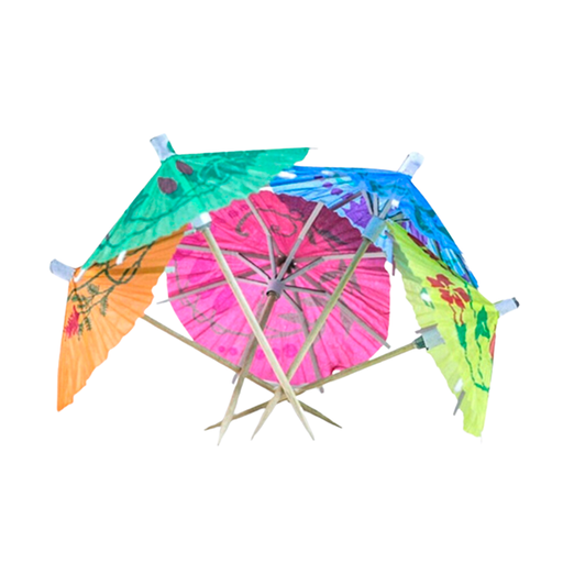 [1015644] SOMBRILLA P/COCKTAIL 100 PZ DECO BOLSA