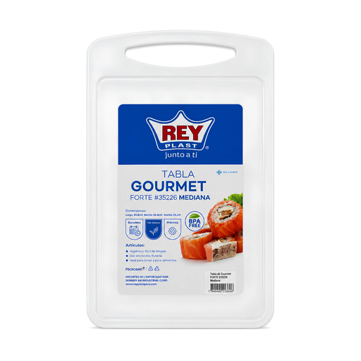 [15008795] TABLA PLAS GOURMET FORTE # 35226 MED REYPLAST TBX021000