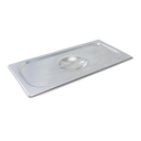 TAPA ACER INOX P/BANDEJA VAPORERA 1/4 CUARTO 26.5X16.5 CM