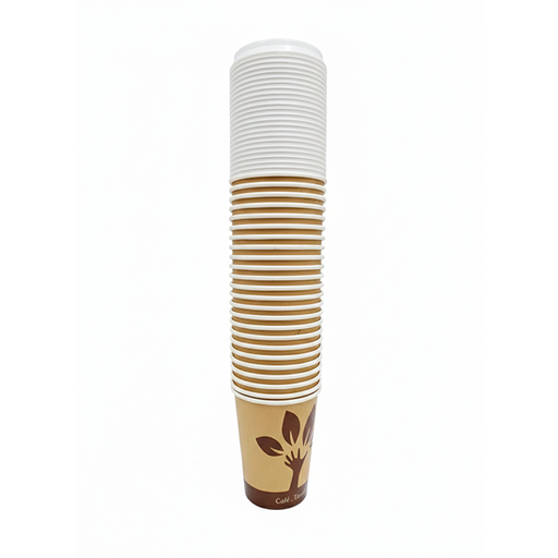 [15005214] VASO CARTON 12 OZ P/CAFE C/T DECO 25 PZ