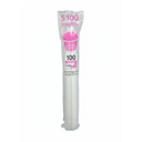VASO DESE 1 OZ TRANS PAQ 100 INIX S100