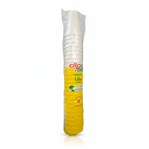 [5620] VASO DESE 12 OZ 25 UN DIPSA 1049