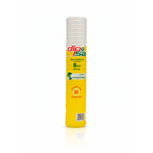 [5623] VASO DESE 8 OZ 25 UN DIPSA 1025