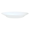 PLATO CERA 8" HONDO RED LISO BL GIGI-26